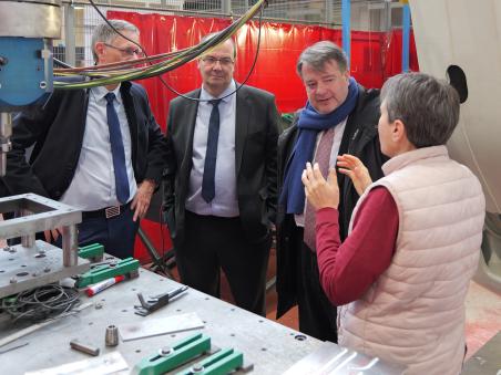 visite recteur Pierre-François MOURIER